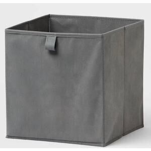 11" 4pk Fabric Bin Gray - Brightroom